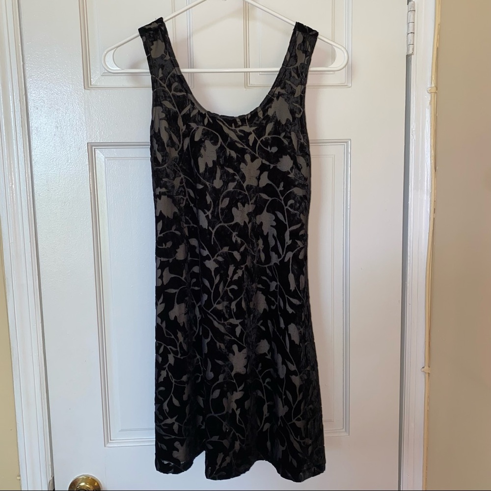 xGen Velvet burnout skater girl dress